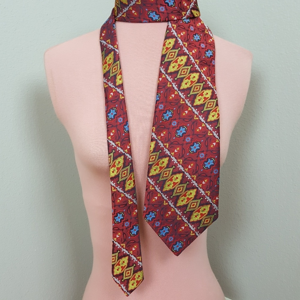 VINTAGE 70s BEST EVAH HIPSTER SUPER WIDE TIE